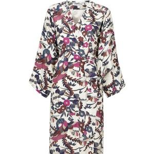 Elizabeth and James Howe Long-Sleeve Kimono Robe D